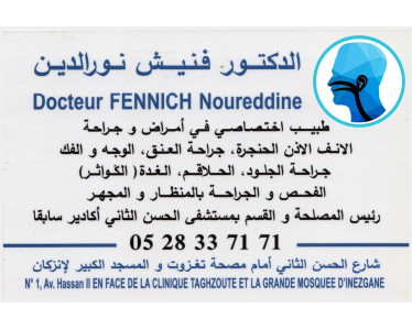Dr FENNICH Noureddine