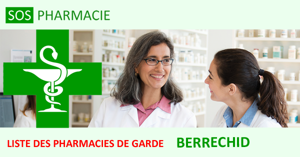 Pharmacies de garde à Berrechid