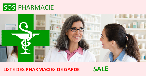 Pharmacies de garde à Sale