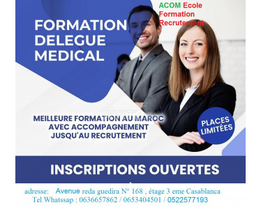 Formation Délégué Médical Stage Emploi