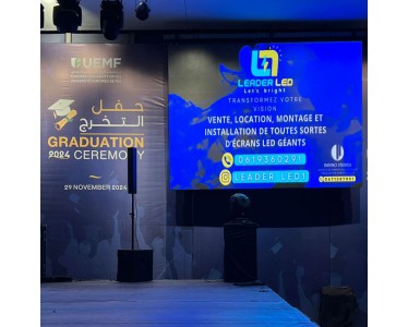 LEADERLED.MA – Écrans LED, Panneaux Publicitaires & Affichage Dynamique au Maroc