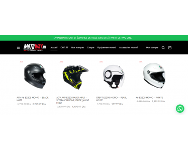 Motoway.ma : Equipement & Accessoire Motard