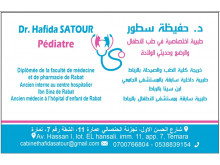 cabinet de pédiatrie Dr Hafida satour