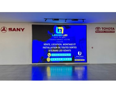 LEADERLED.MA – Écrans LED, Panneaux Publicitaires & Affichage Dynamique au Maroc