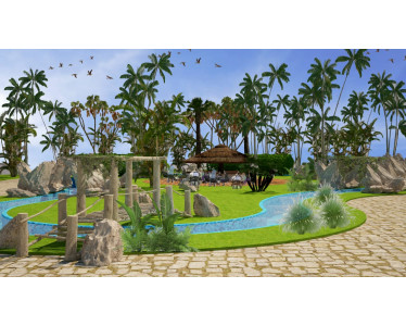 Construction piscine , toboggan , parc aquatique