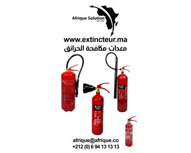 Extincteurs Rabat - Afrique solution sécurité