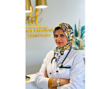 Dr Rajae EL Akhiri - Médecin généraliste et esthétique - Gzenaya, TANGER