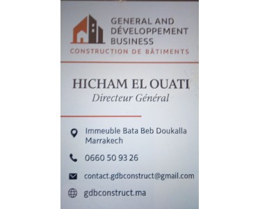 GADB " Général And Développement Buisness Sarl"