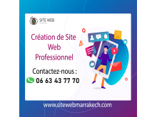 Création de Site Web Professionnel à Bon Prix