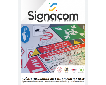 Signacom fabricant de signalisation