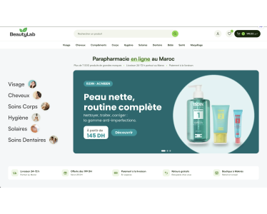 BeautyLab — Parapharmacie à Meknès