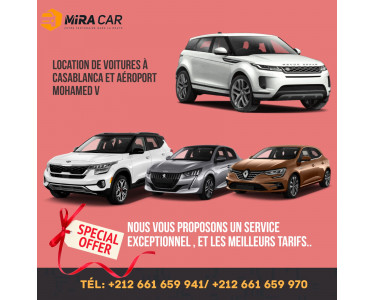 MIRA CAR location voiture Casablanca