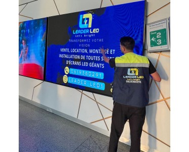 LEADERLED.MA – Écrans LED, Panneaux Publicitaires & Affichage Dynamique au Maroc