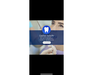 Cabinet Dentaire Dentalis - Dr Ghita Bouarich