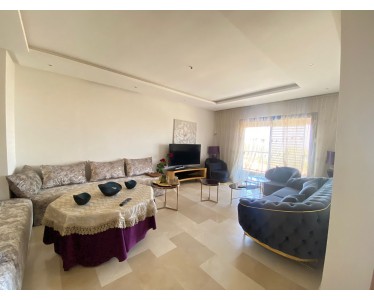 À louer : Appartement meublé à Hay Riad – 2 chambres – 1200 DH/nuitée