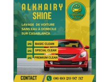 LAVAGE DE VOITURE SANS EAU CASABLANCA 