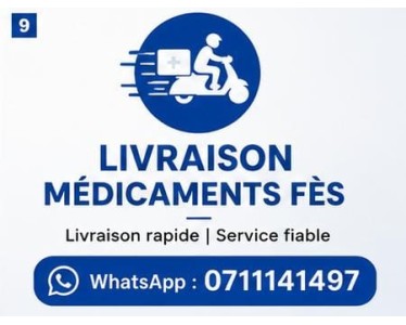 Livraison médicaments fes