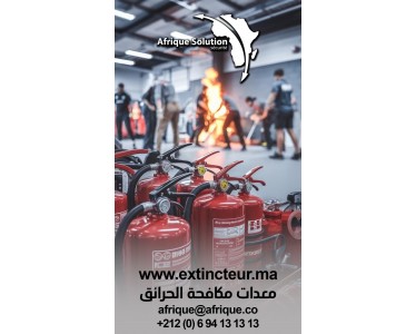 Extincteurs Rabat - Afrique solution sécurité