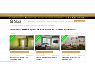 Agence Immobilière Azilis Immobilier Agadir