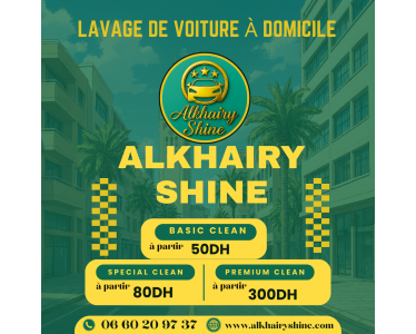 LAVAGE DE VOITURE SANS EAU CASABLANCA