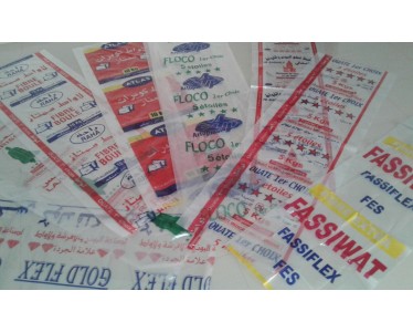 Sachet et rouleaux plastique personnalisé PE