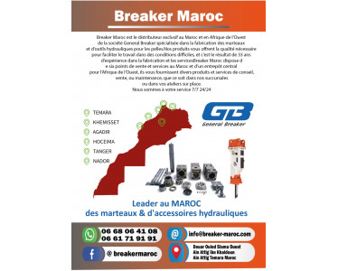 GB MARTEAUX ET OUTILS HYDRAULIQUES