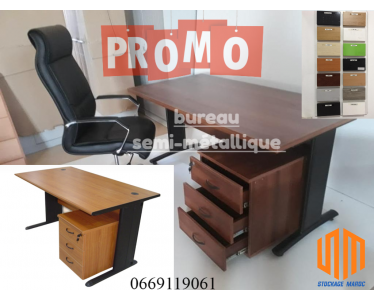 Bureau bois métal avec un bon prix et design