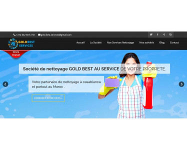 GOLDBEST SERVICES société de nettoyage Casablanca